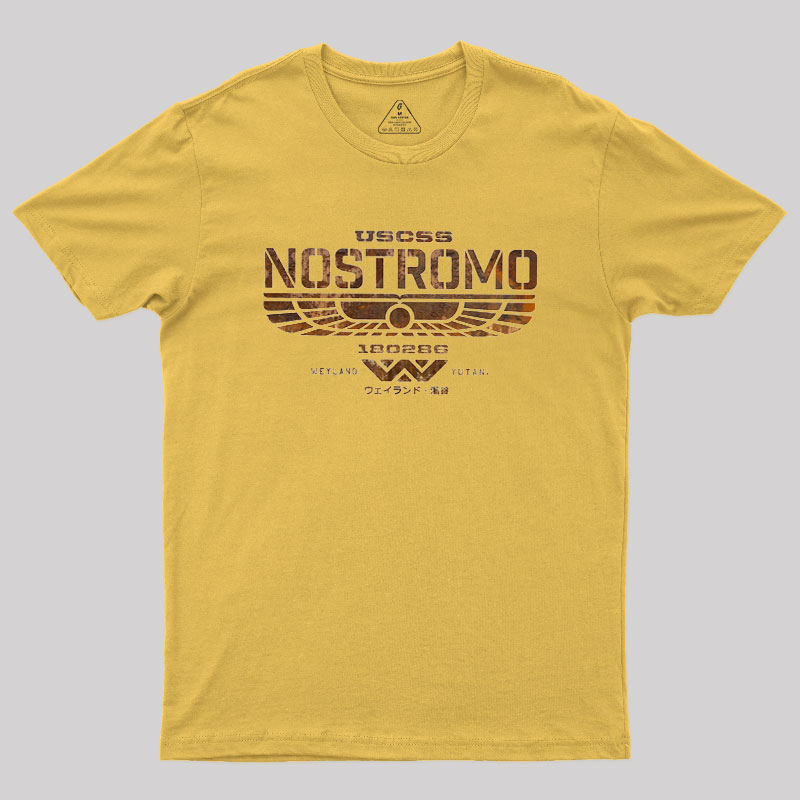 USCSS Nostromo Vintage Geek T-Shirt