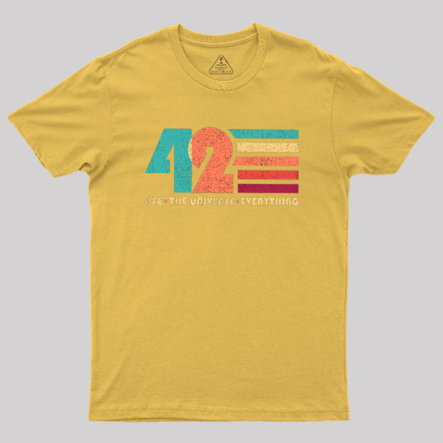 The Answer Is 42 Geek T-Shirt