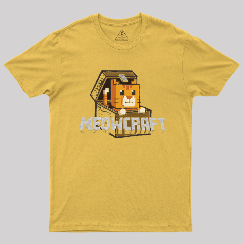 Meowcraft Geek T-Shirt