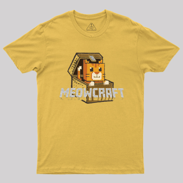 Meowcraft Geek T-Shirt