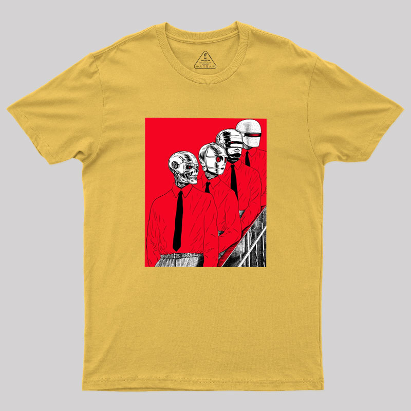 The Man Machines Geek T-Shirt