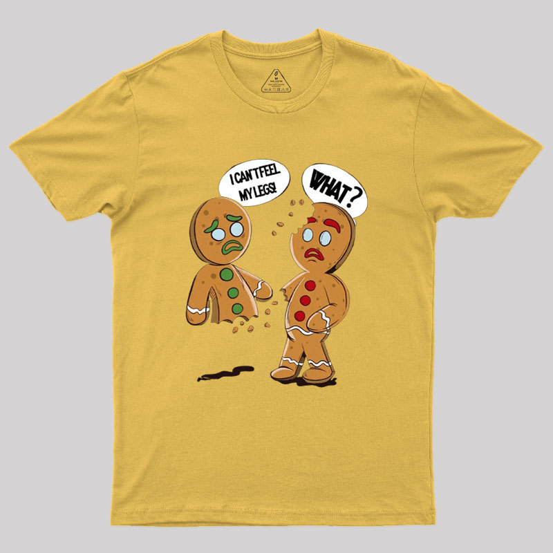 Funny Gingerbread Christmas Geek T-Shirt