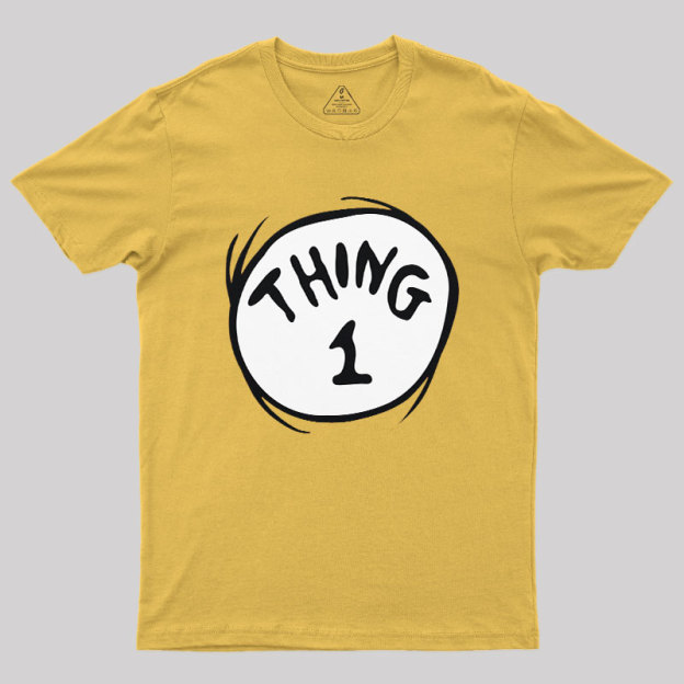 Thing One Cat Geek T-Shirt