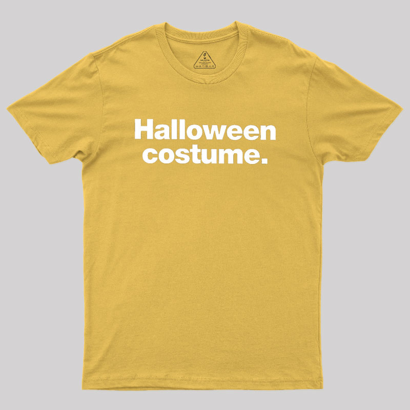 Halloween Costume Geek T-Shirt