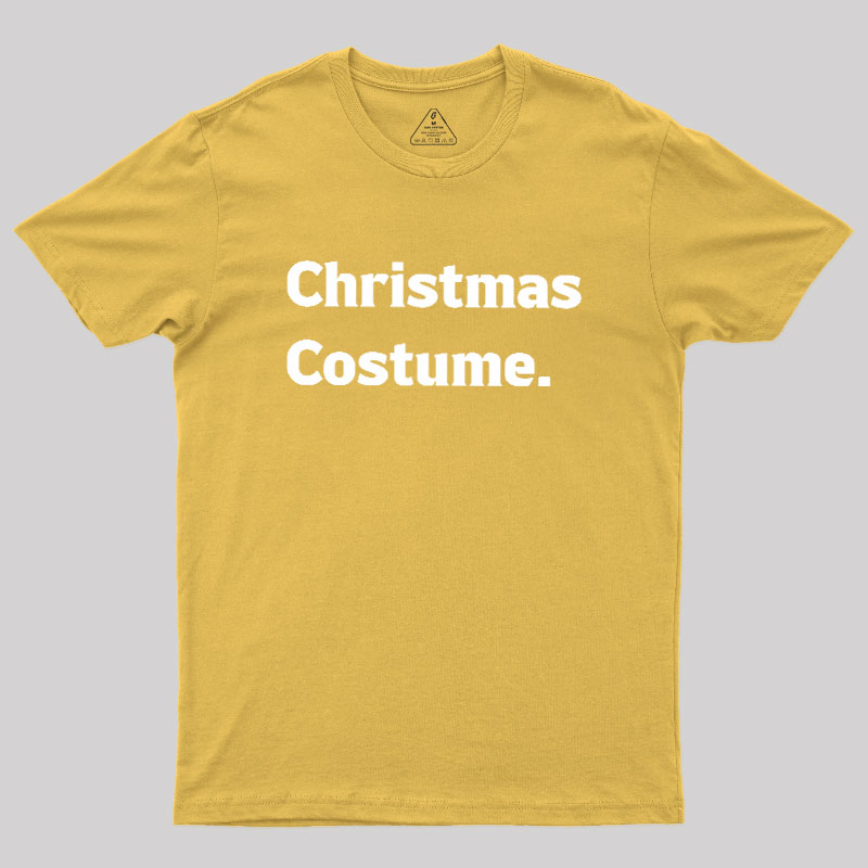 Christmas Costume Geek T-Shirt
