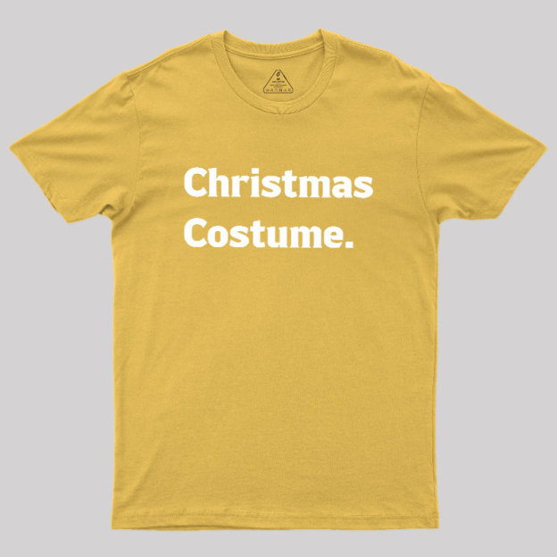 Christmas Costume Geek T-Shirt