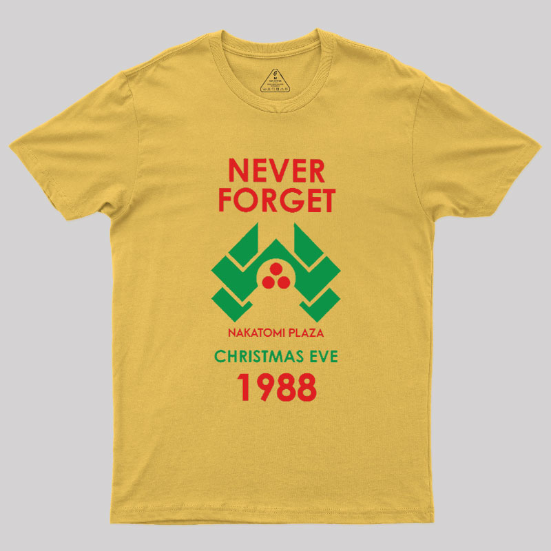 Never Forget 1988 Christmas Eve Geek T-Shirt