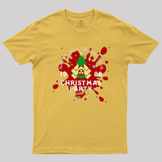 Nakatomi Corp Christmas Party Geek T-Shirt