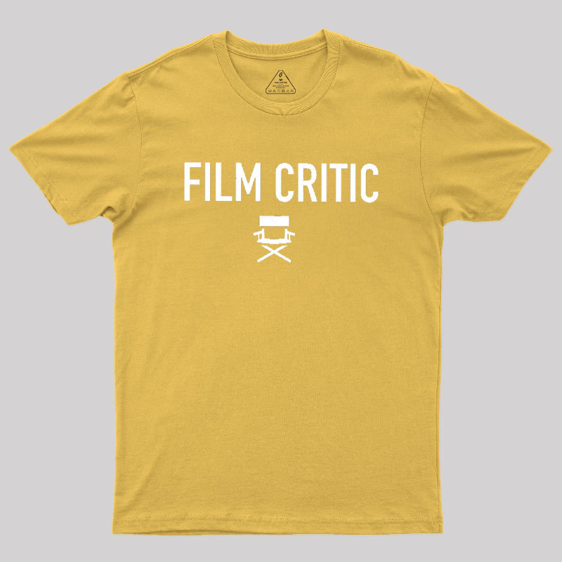 Film Critic Geek T-Shirt