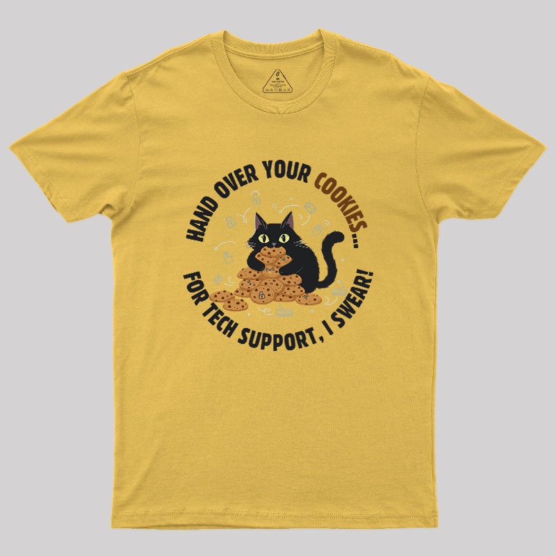 Cookie Negotiator Tech Support Geek T-Shirt