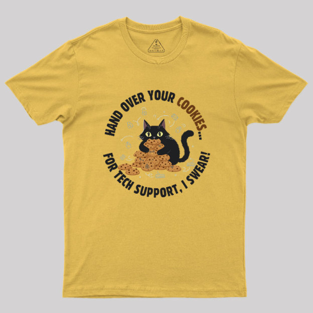Cookie Negotiator Tech Support Geek T-Shirt