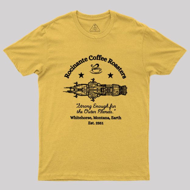 Rocinante Coffee Roasters Geek T-Shirt