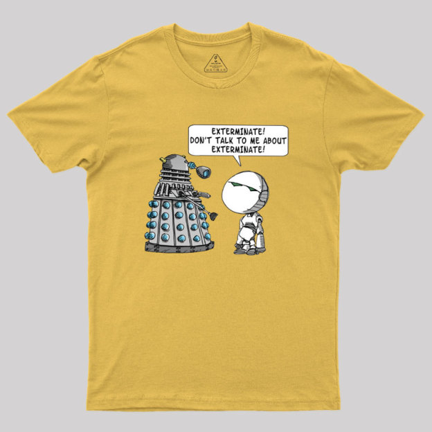 Dalek Adams Mashup Geek T-Shirt
