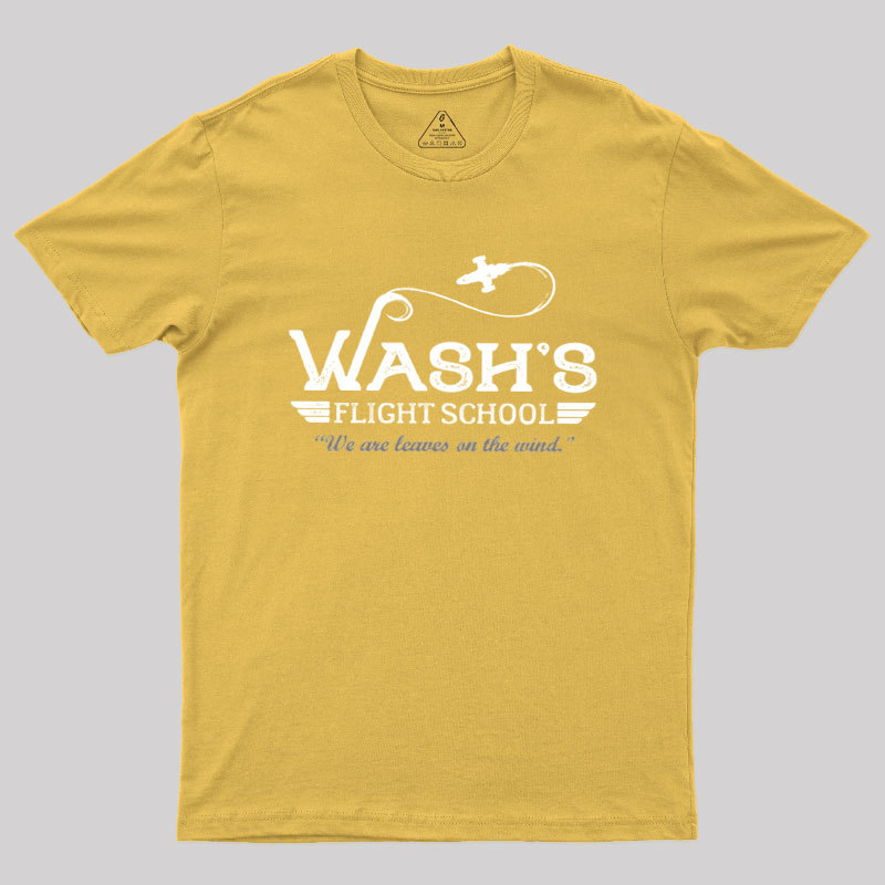 Wash's Flight School Geek T-Shirt