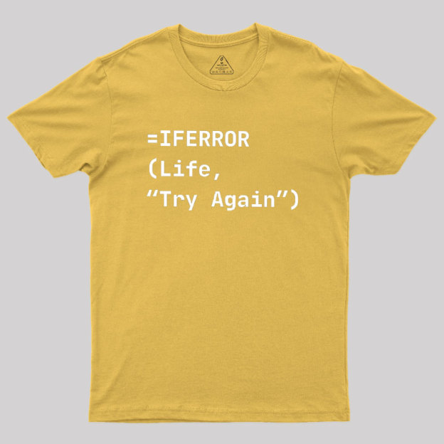 IFERROR Geek T-Shirt