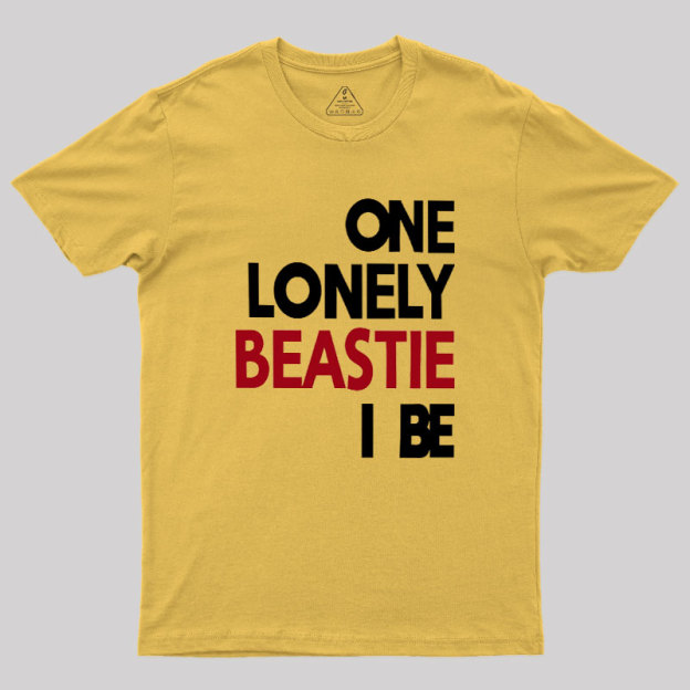 One Lonely Beastie I Be Geek T-Shirt