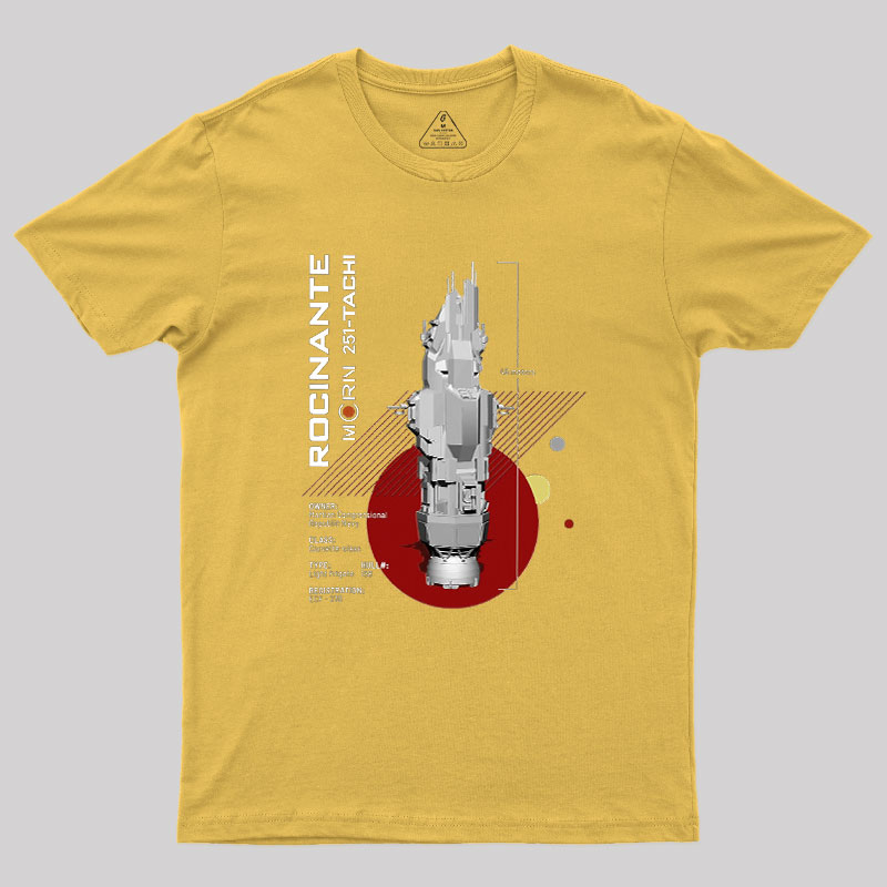 The Expanse Rocinante Ship Geek T-Shirt