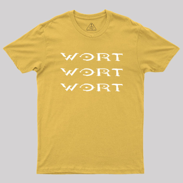 Wort Wort Wort Geek T-Shirt