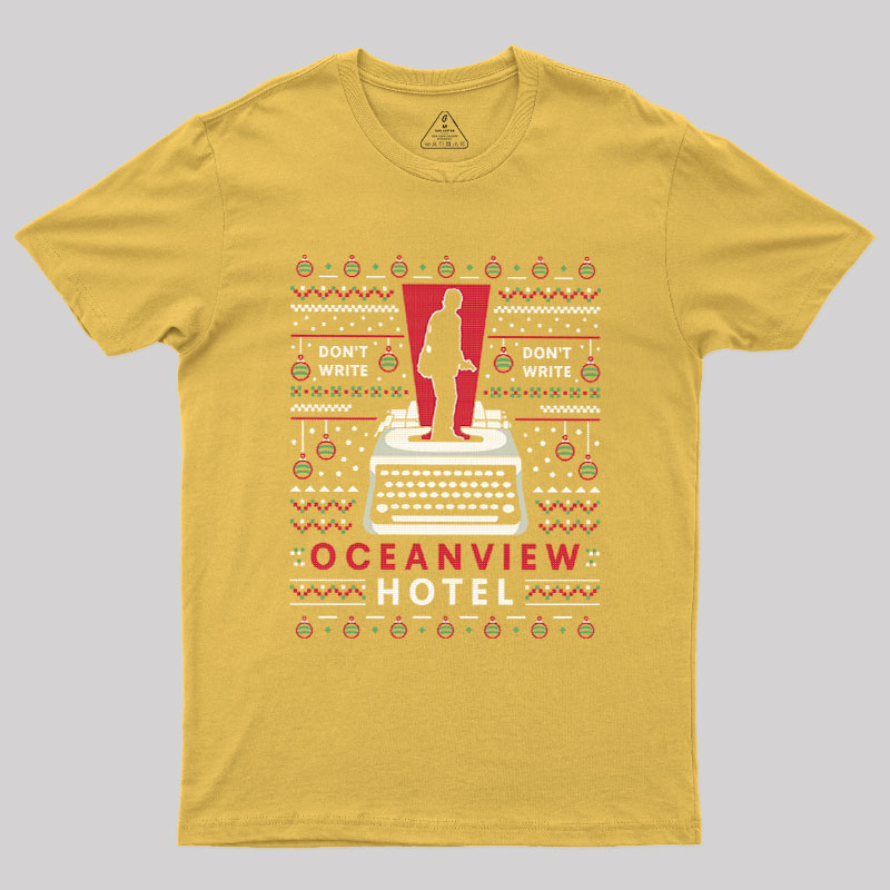 Dont Write Ugly Sweater Geek T-Shirt