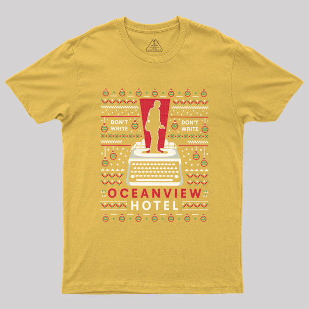 Dont Write Ugly Sweater Geek T-Shirt