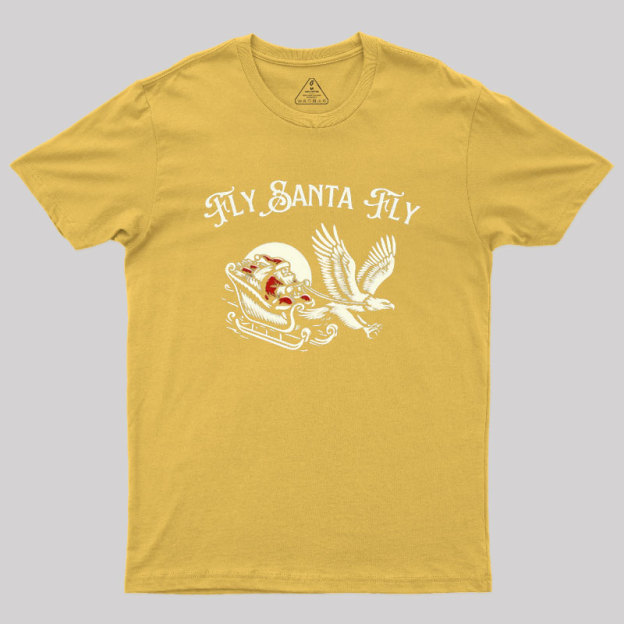 Fly Santa Fly Geek T-Shirt