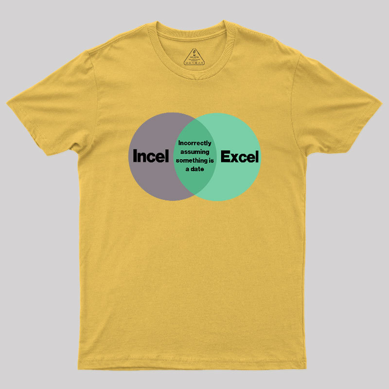 Excel Incel Geek T-Shirt