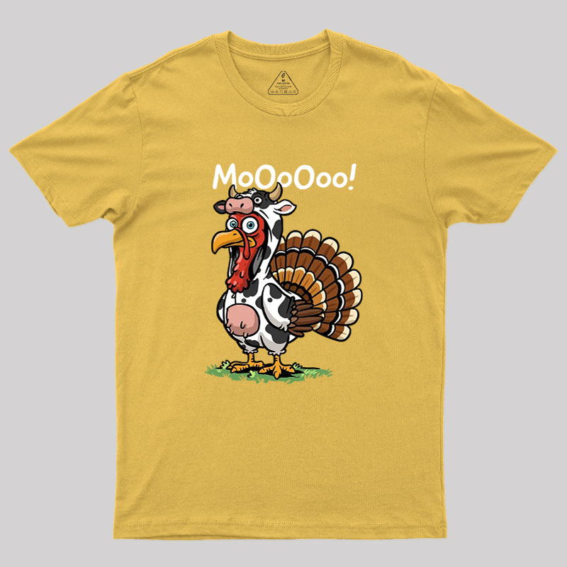 Turkey Moo Geek T-Shirt