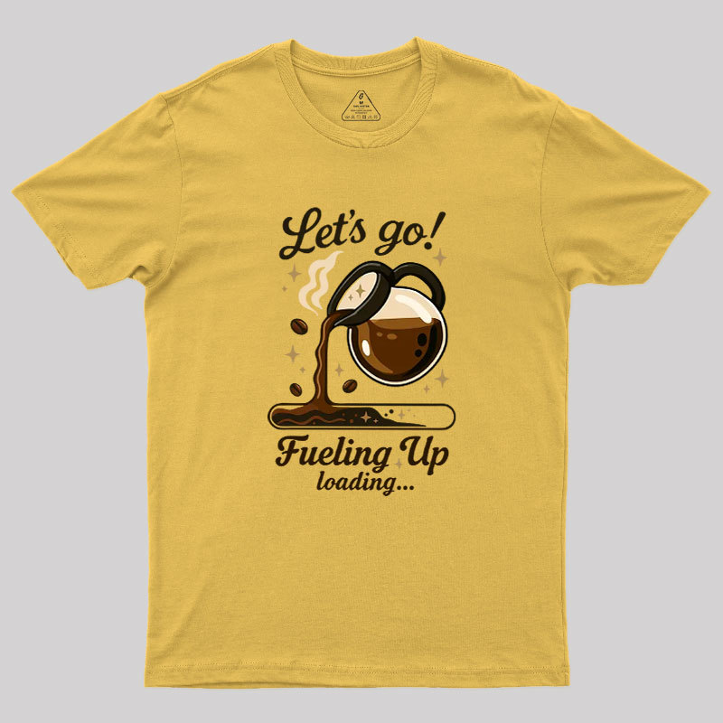 Geeksoutfit Let's Go Coffee Geek T-Shirt for Sale