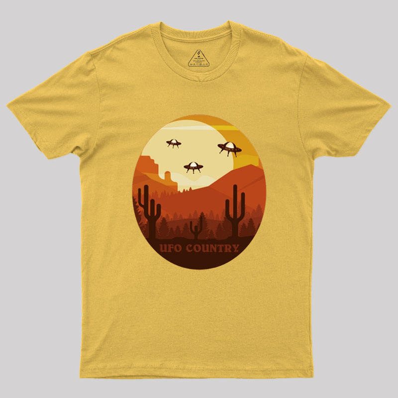 UFO Country Geek T-Shirt