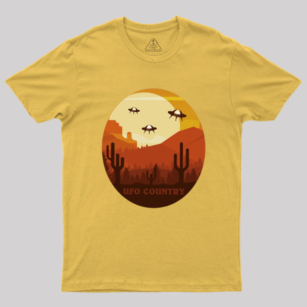 UFO Country Geek T-Shirt