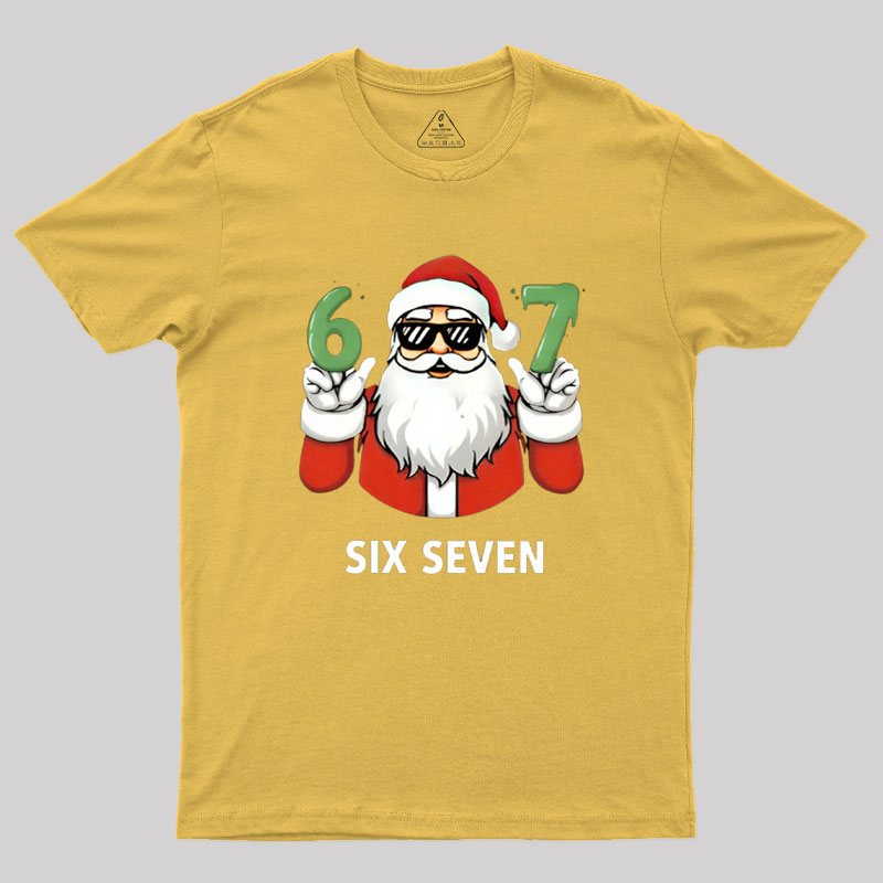 Santa 67 Christmas Geek T-Shirt