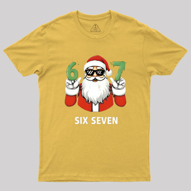 Santa 67 Christmas Geek T-Shirt