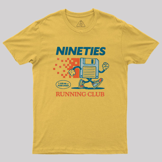 Nineties Running Club Geek T-Shirt