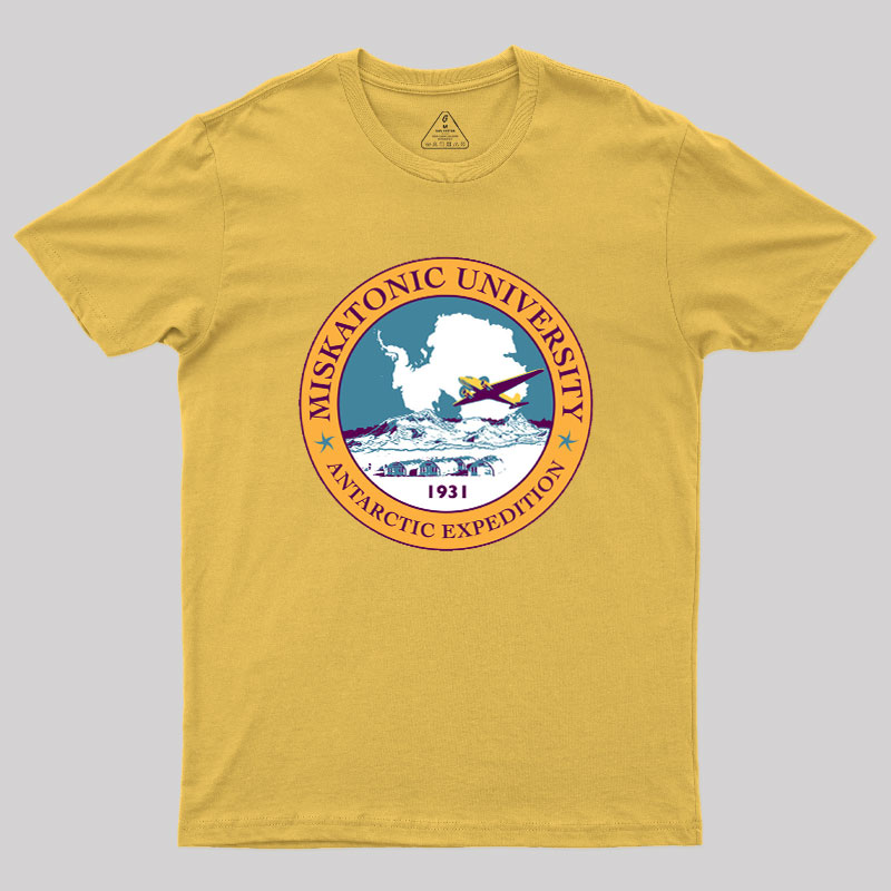 Miskatonic University Antarctic Expedition 1931 Geek T-Shirt