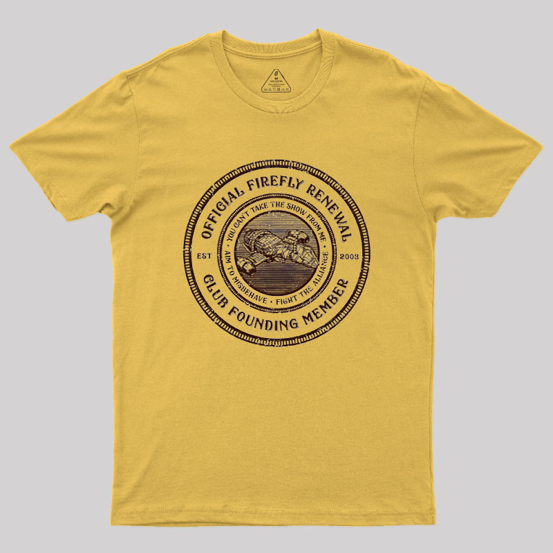 Firefly Renewal CLub Geek T-Shirt
