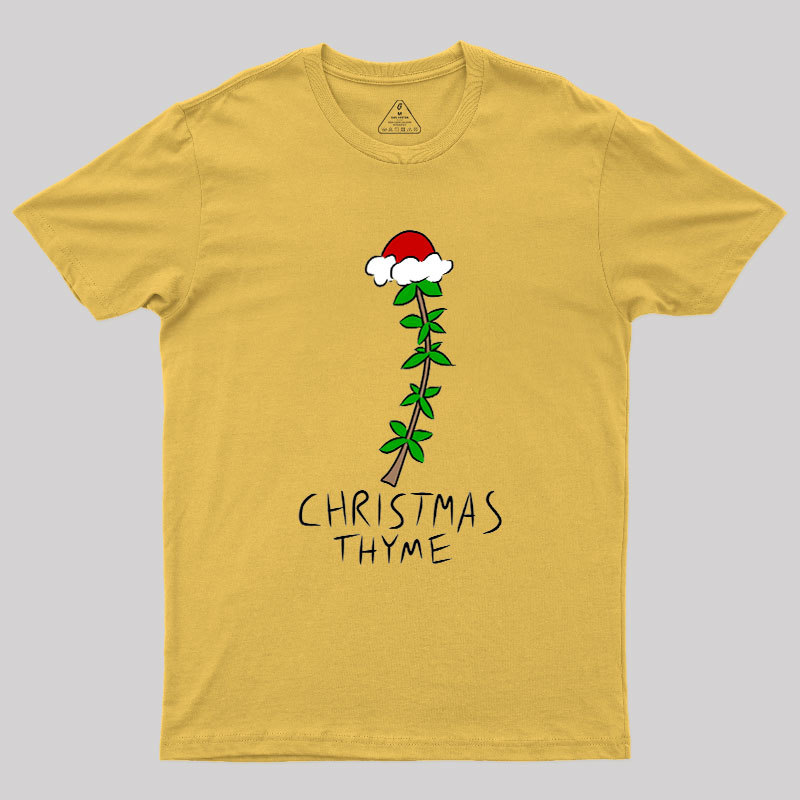 Christmas Thyme Geek T-Shirt