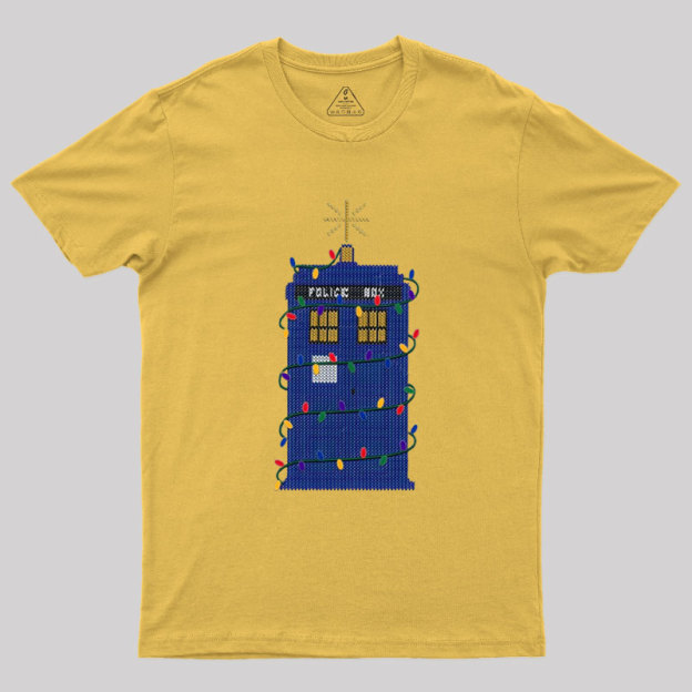 Happy Christmas from the Tardis Geek T-Shirt
