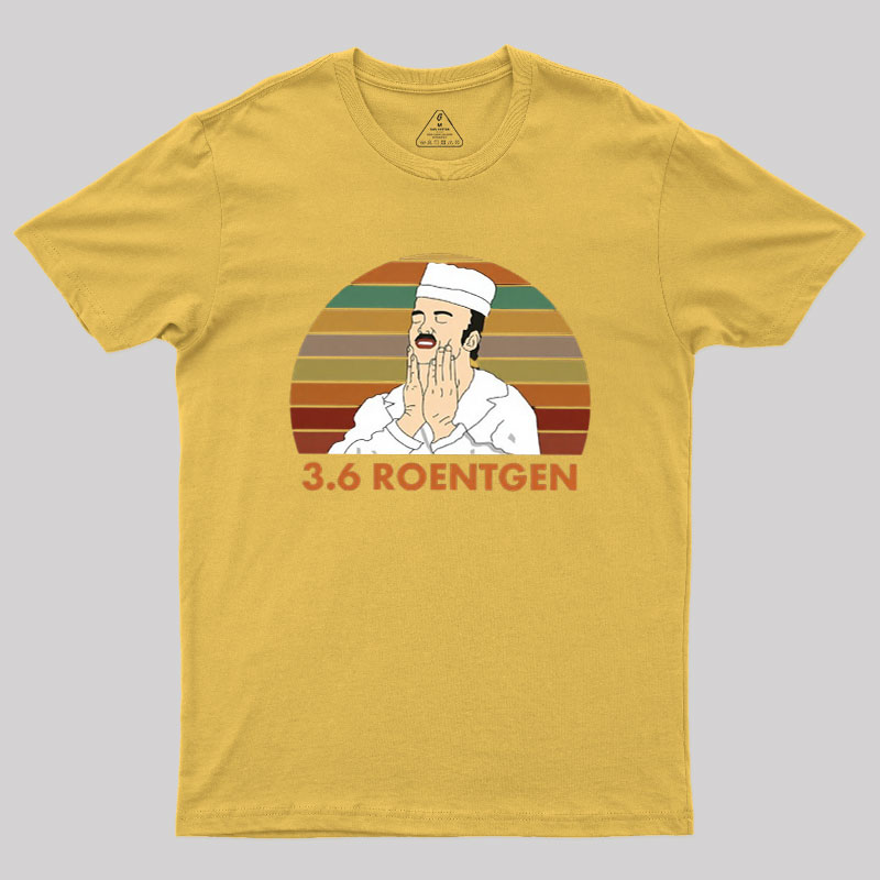 RBMK 3.6 Roentgen Chernobyl Geek T-Shirt