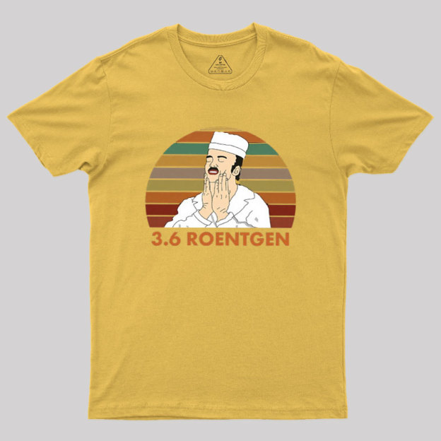 RBMK 3.6 Roentgen Chernobyl Geek T-Shirt
