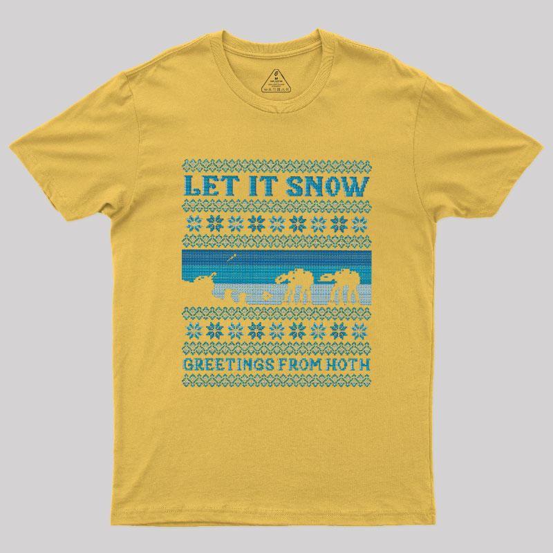 Let It Snow Geek T-Shirt