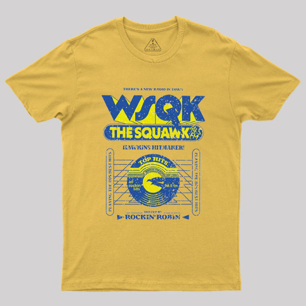 Wsqk The Squawk 94.5 Geek T-Shirt