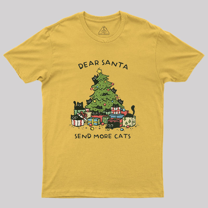 Send More Cats Geek T-Shirt
