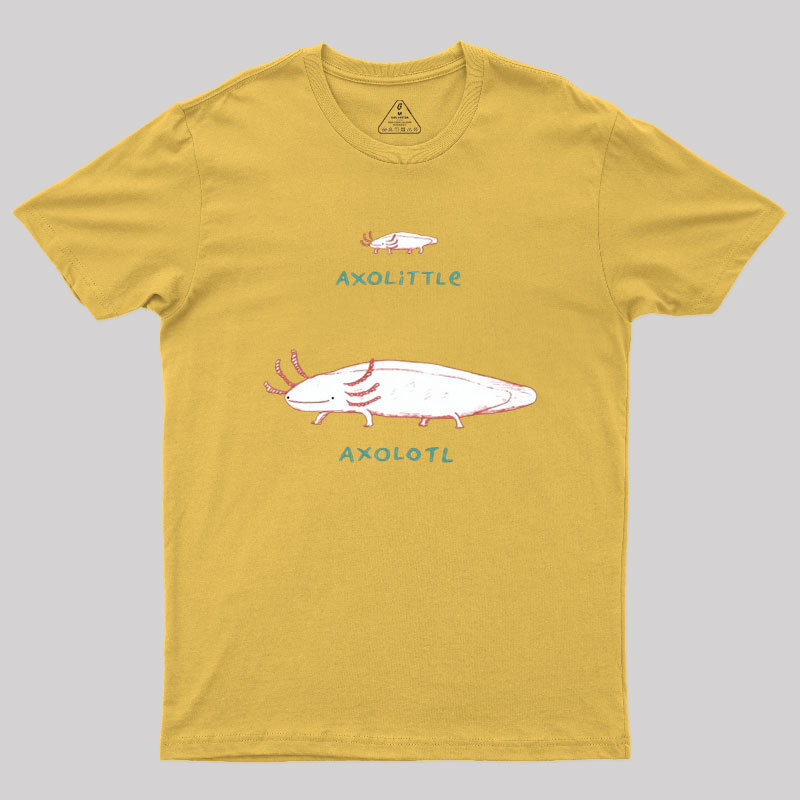Axolittle Axolotl Geek T-Shirt