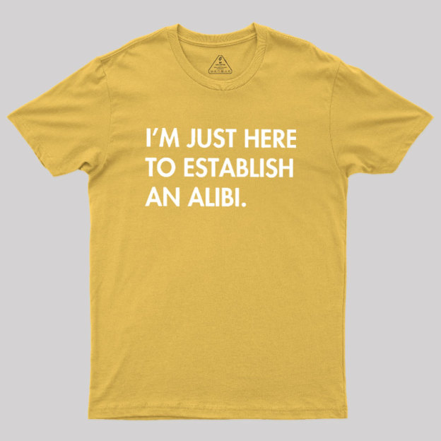 Alibi Geek T-Shirt