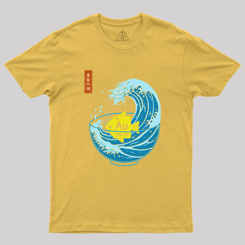 Golden Wave Geek T-Shirt