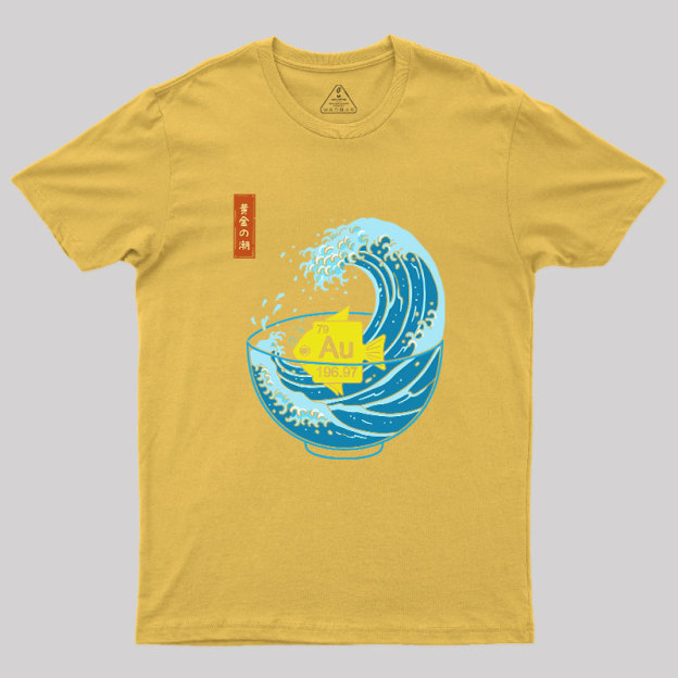 Golden Wave Geek T-Shirt