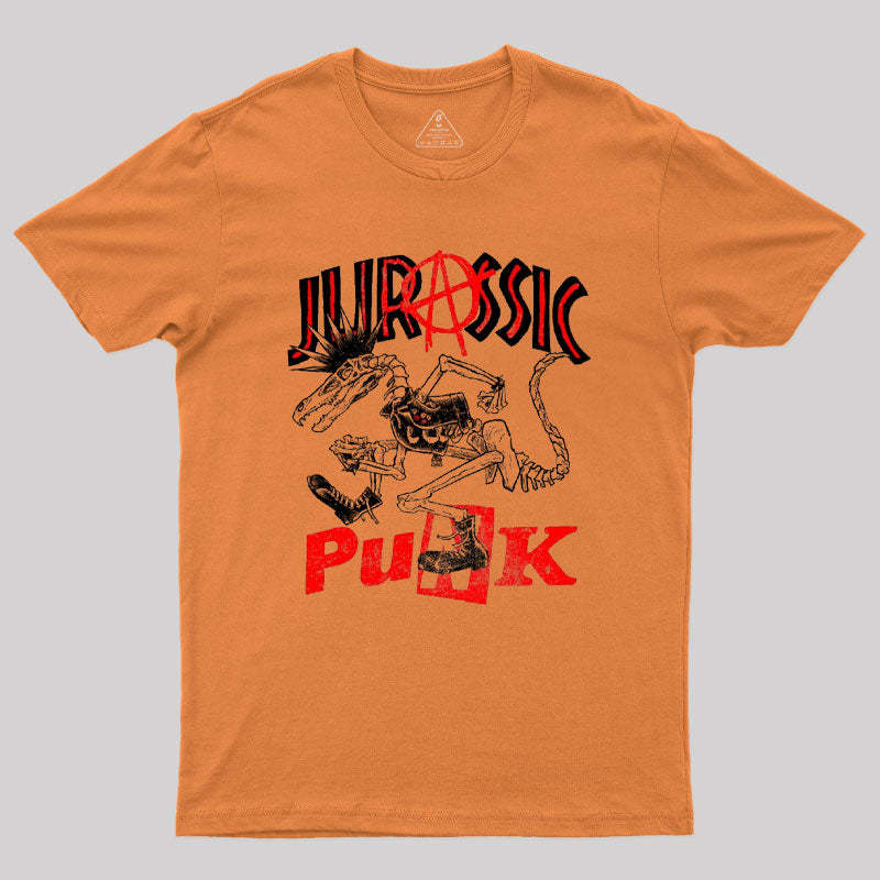 Geeksoutfit Jurassic Punk Geek T-Shirt for Sale