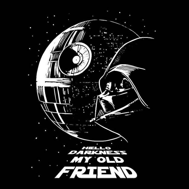 Hello Darkness My Old Friend Geek T-Shirt