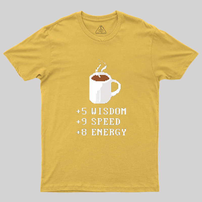 Coffee Energy Geek T-Shirt