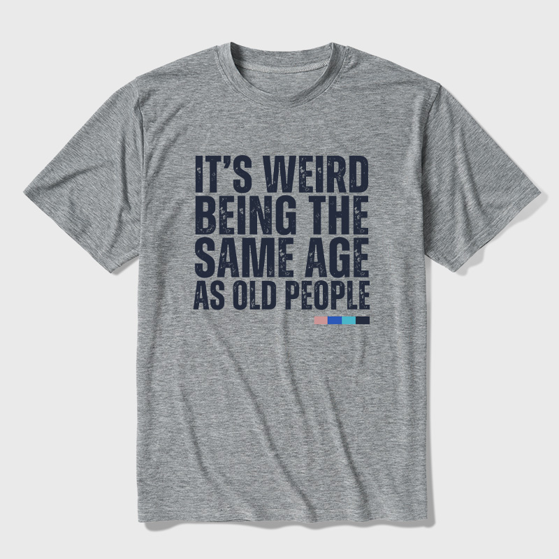 As Old People Ultra Soft Heather Tee